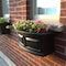 Mayne Nantucket Window Box 2' - Black 4829-B - alternate 3